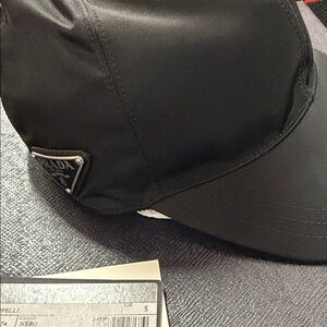 Prada Sleek Black Hat